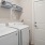 a washer and dryer in a room